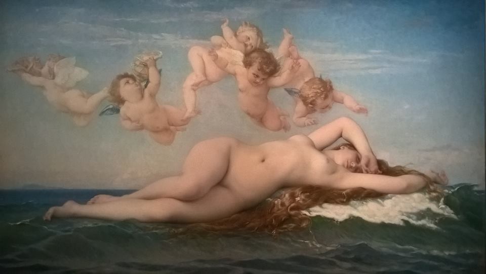 La Nascita di Venere,  quadro di Cabanel