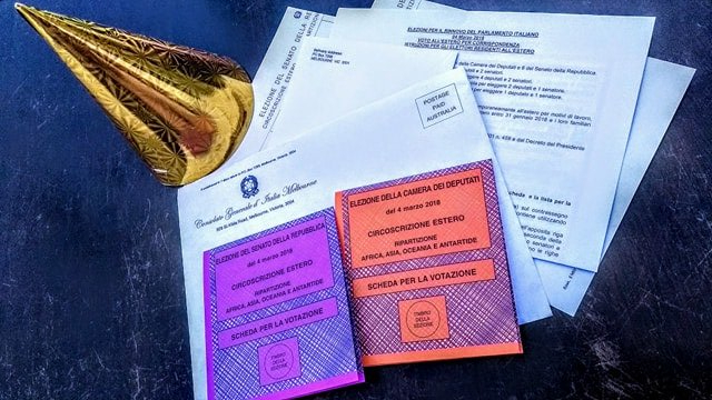 Come votare dall'estero: le schede elettorali 