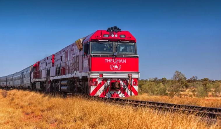 The ghan treno rosso