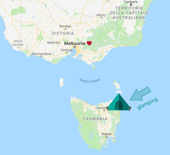 mappa glamping tasmania