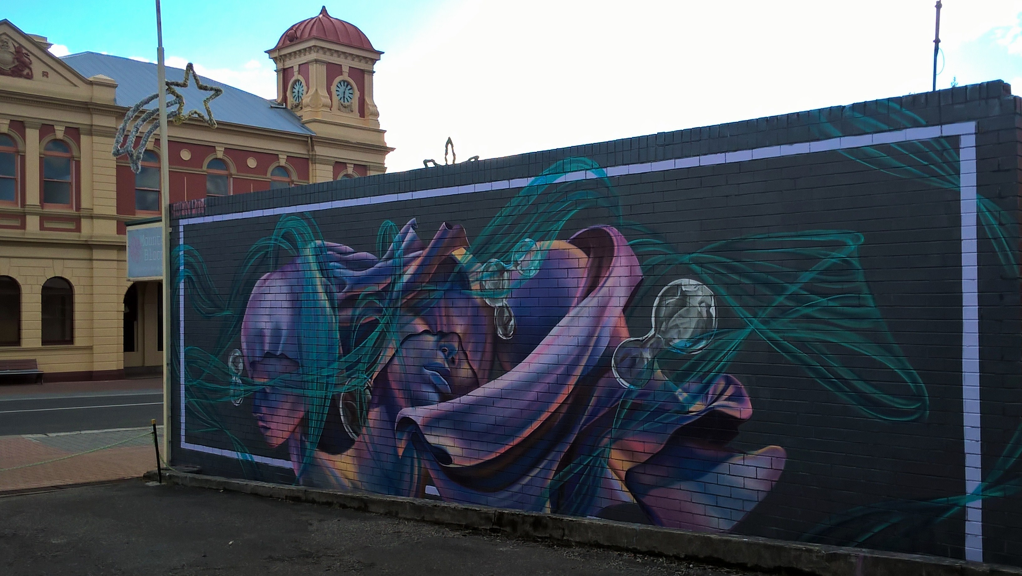 queenstown street art in centro