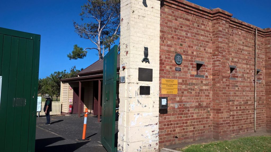 entrata del forte di queenscliff