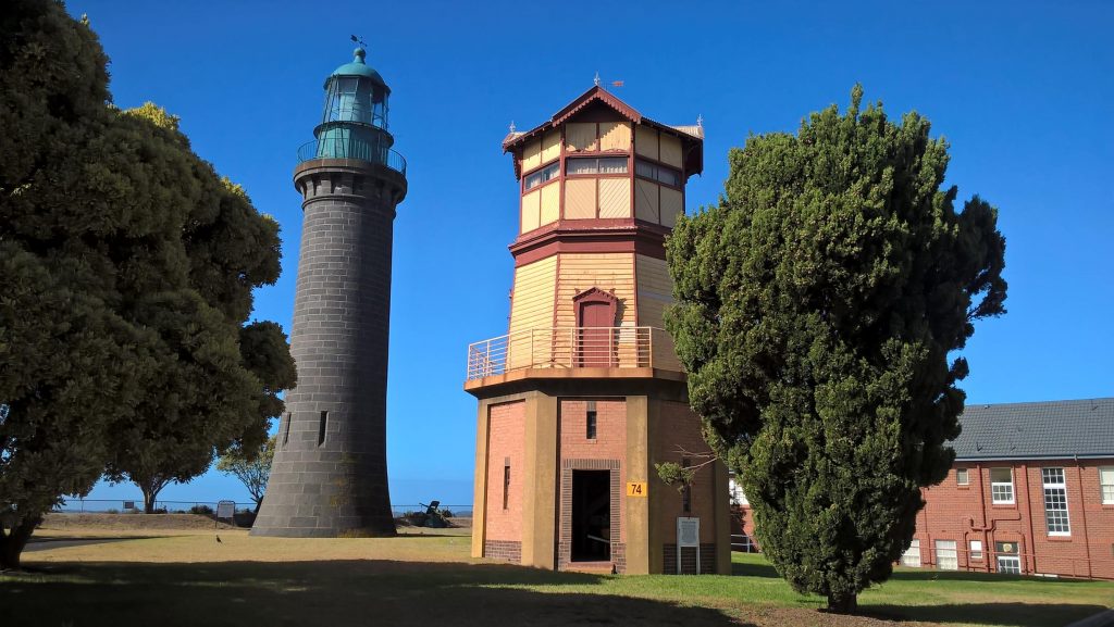 faro con torretta Fort Queenscliff